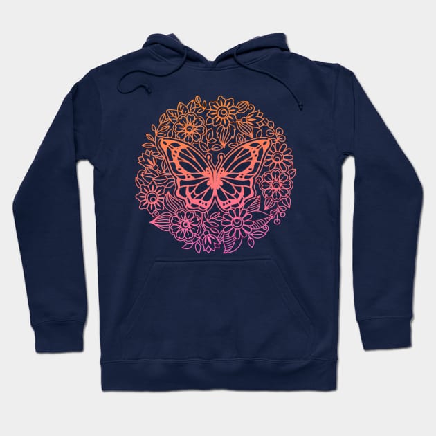 Butterfly Mother Creative Hoodie by Samr Shop
